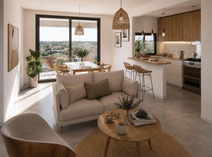 Departamento · 54m² · 2 Ambientes · 1 Cochera