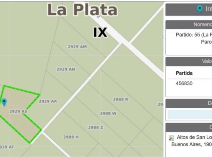 Terreno · 80868m²