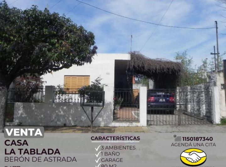 Casa · 80m² · 3 Ambientes