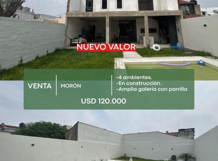 Casa · 160m² · 5 Ambientes · 1 Cochera