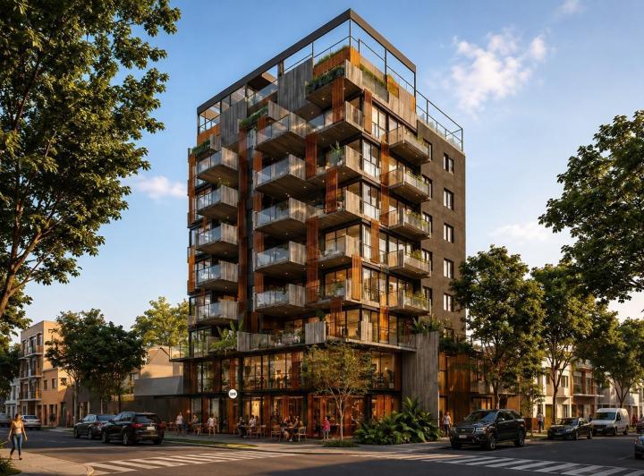 Departamento · 114m² · 4 Ambientes · 1 Cochera