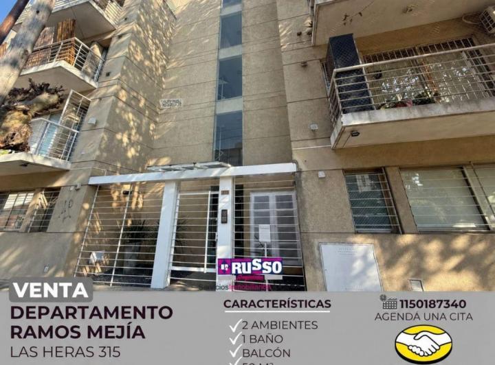 Departamento · 50m² · 2 Ambientes