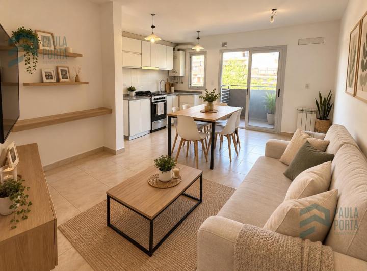 Departamento · 34m² · 2 Ambientes · 1 Cochera