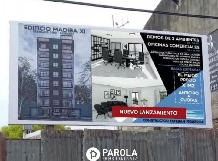 Departamento · 52m² · 2 Ambientes