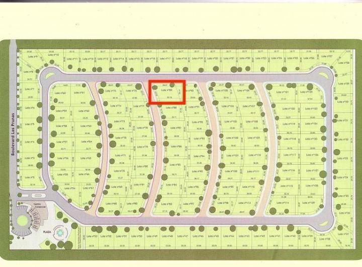 Terreno · 625m²