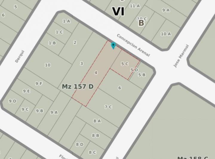 Terreno · 956m²