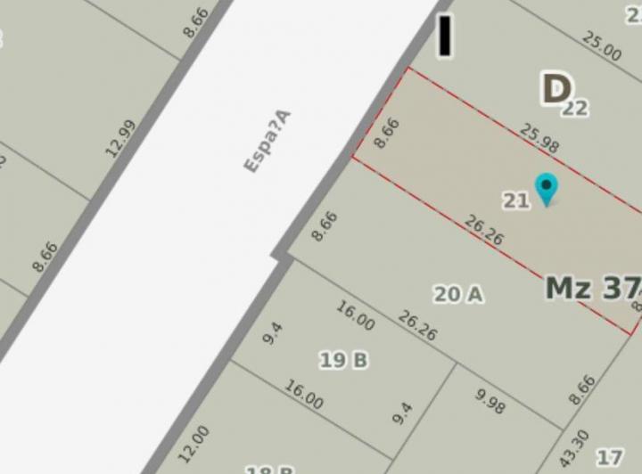 Terreno · 227m²