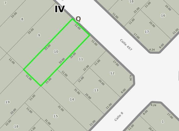 Terreno · 363m²