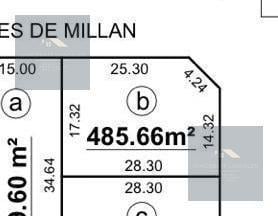 Terreno · 485m²