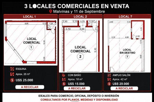 Local comercial · 35m² · 1 Ambiente