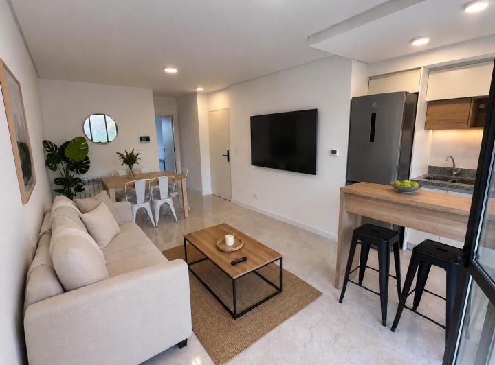 Departamento · 43m² · 2 Ambientes · 1 Cochera