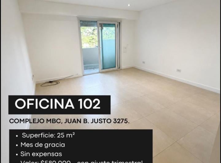 Oficina comercial · 25m² · 2 Ambientes