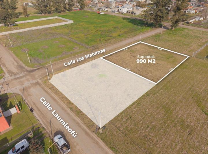 Terreno · 990m²