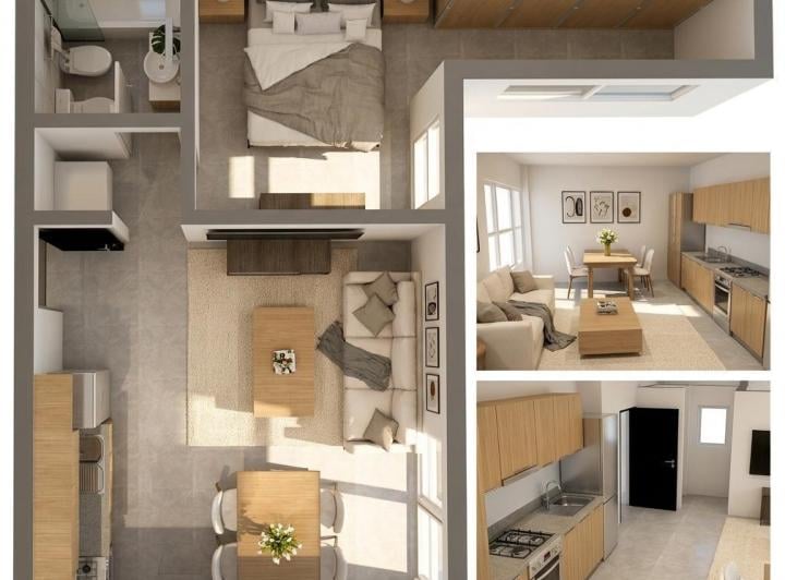 Departamento · 39m² · 2 Ambientes