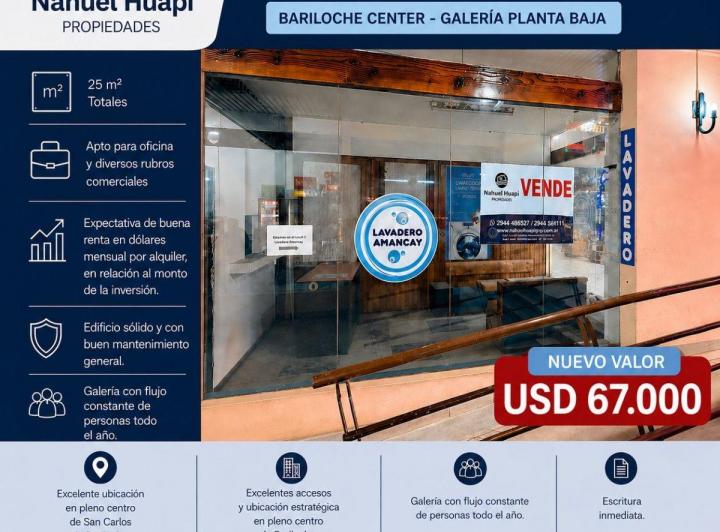 Local comercial · 25m² · 1 Ambiente