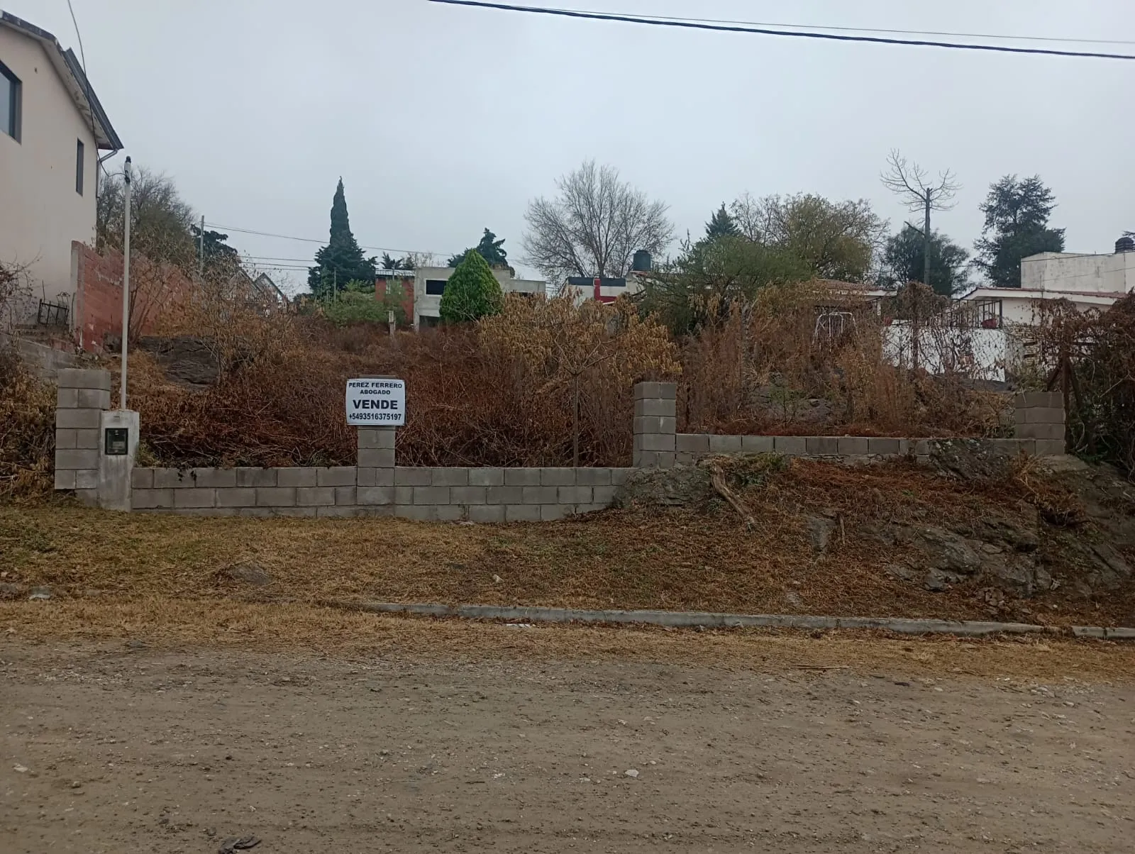 Dos lotes de terreno Villa Carlos Paz |500M2| Recibo vehículo automotor, financio y vendo
