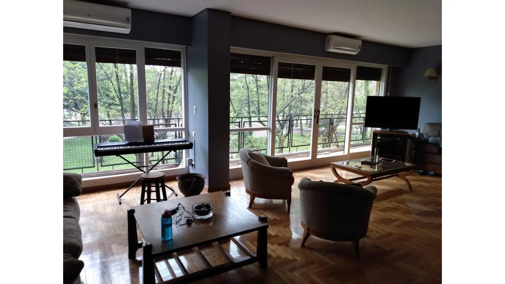 Piso 4 Amb. c/dep, fte. PL MITRE, COCH. y Balcón c/exc vista