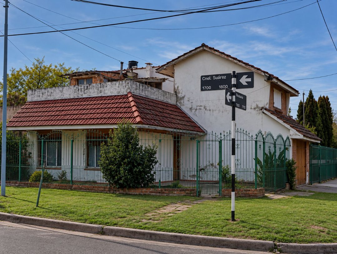 VENTA CASA 3 AMB + DEP. GARAGE-TERRAZA EN ESQUINA