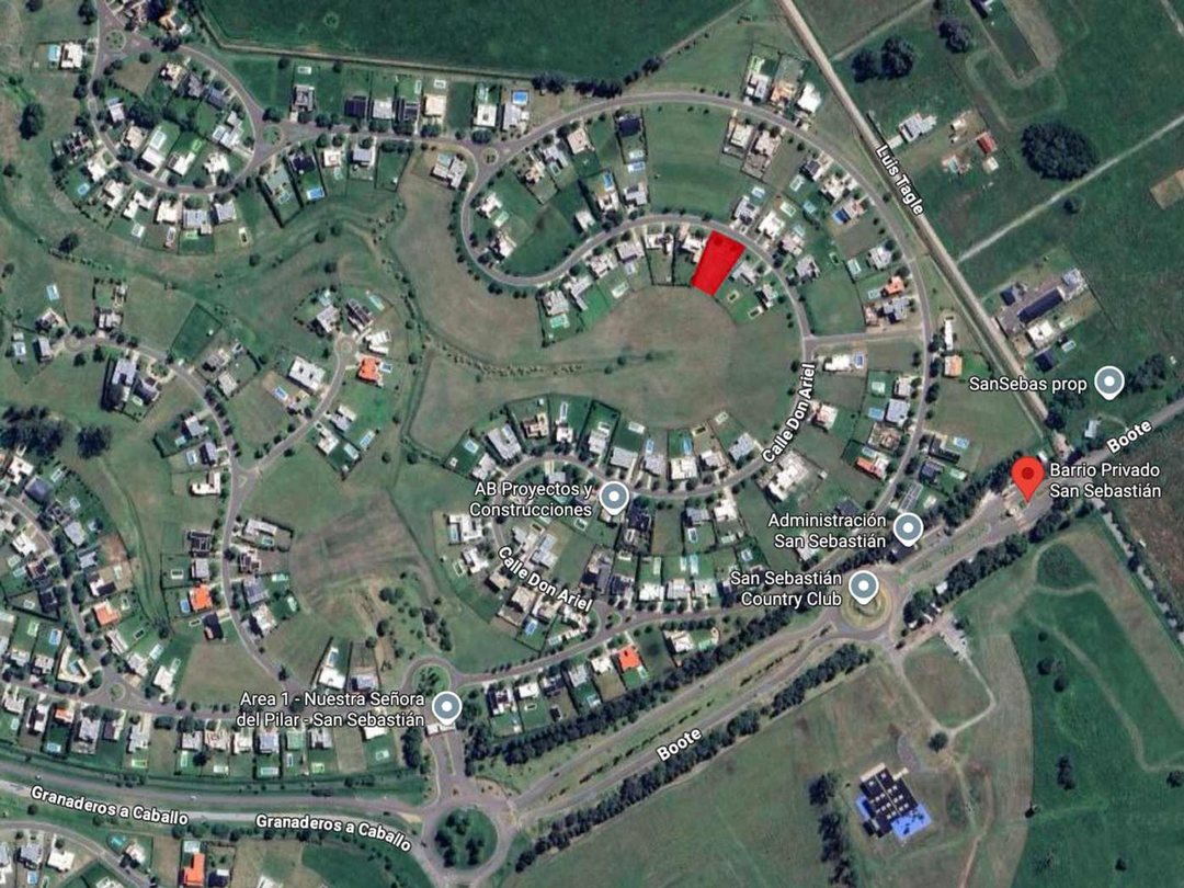 VENTA LOTE INTERNO AREA 1 SAN SEBASTIAN ESCOBAR