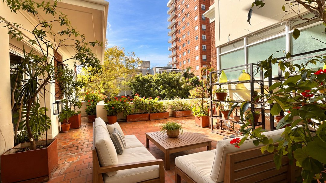 ALQUILER DPTO 4 amb/cochera/balcón terraza ÚNICO!