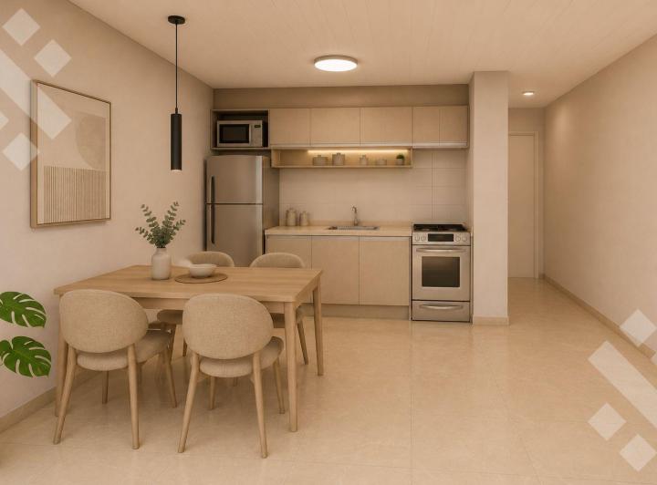Departamento · 42m² · 2 Ambientes · 1 Cochera