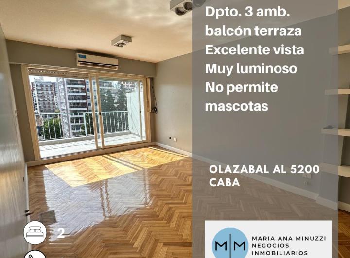 Departamento · 54m² · 3 Ambientes