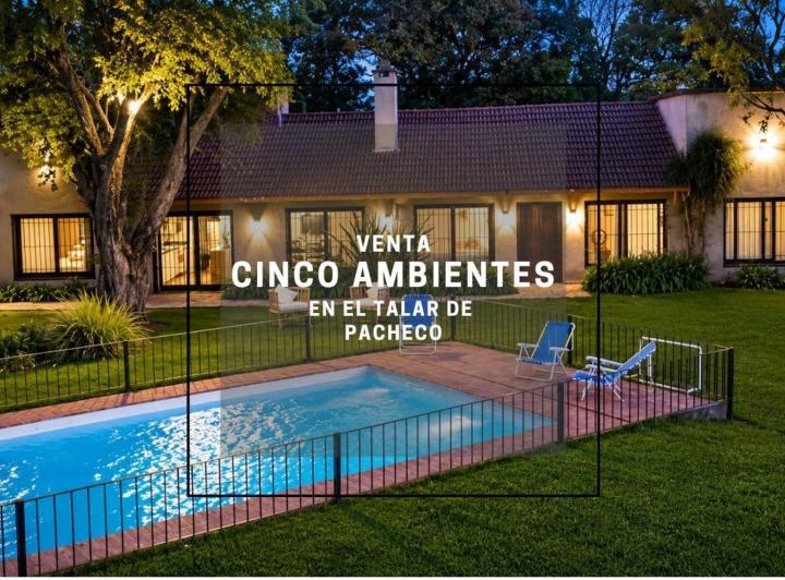 Casa · 142m² · 5 Ambientes · 6 Cocheras