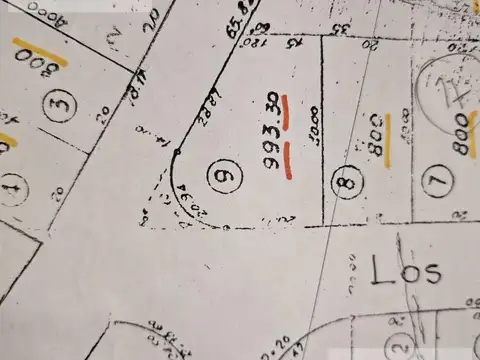 Terreno en Venta en El Durazno, Calamuchita