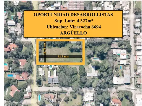 Terreno en Venta en Arguello, Córdoba