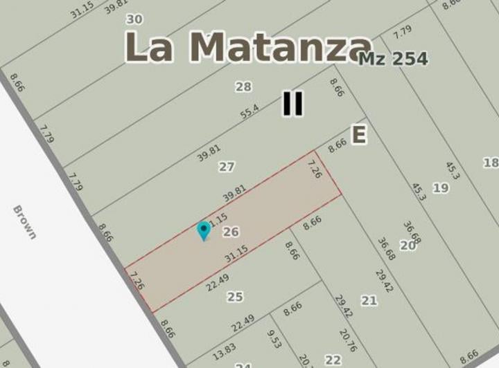 Terreno · 180m²