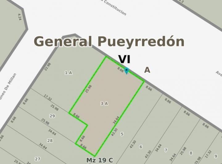 Terreno · 524m²
