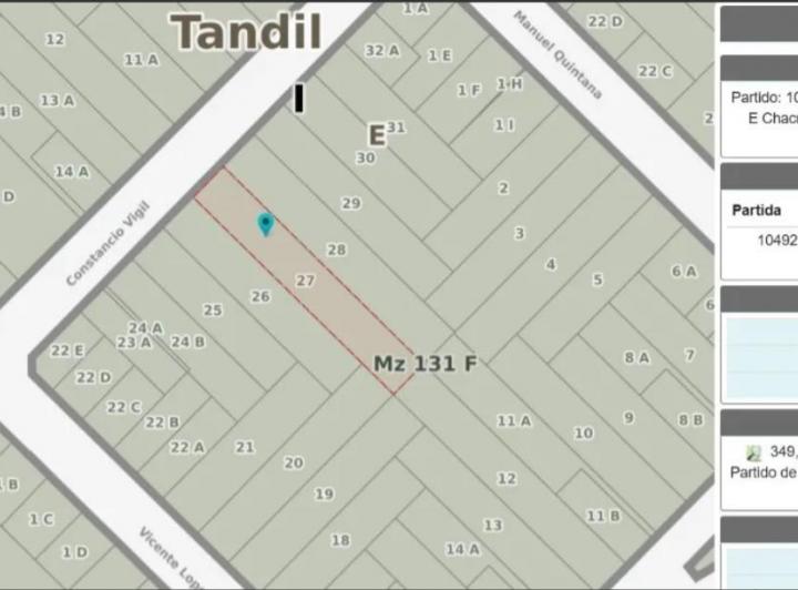 Terreno · 1200m² · 2 Cocheras