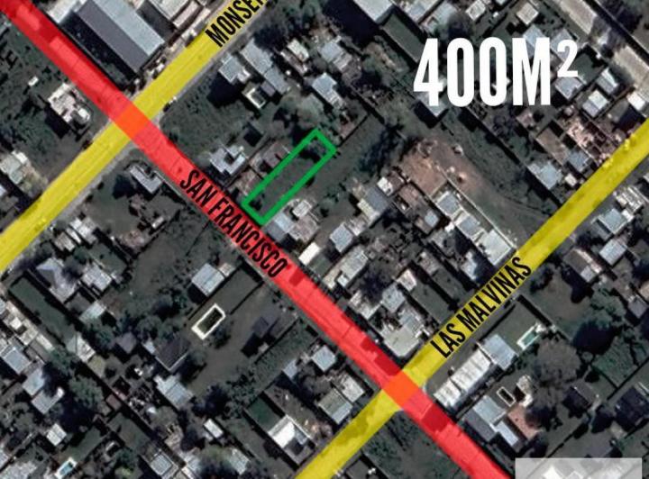 Terreno · 400m²