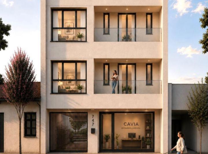 Departamento · 55m² · 2 Ambientes · 1 Cochera