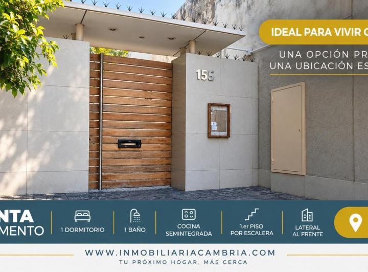 Departamento · 29m² · 1 Dormitorio