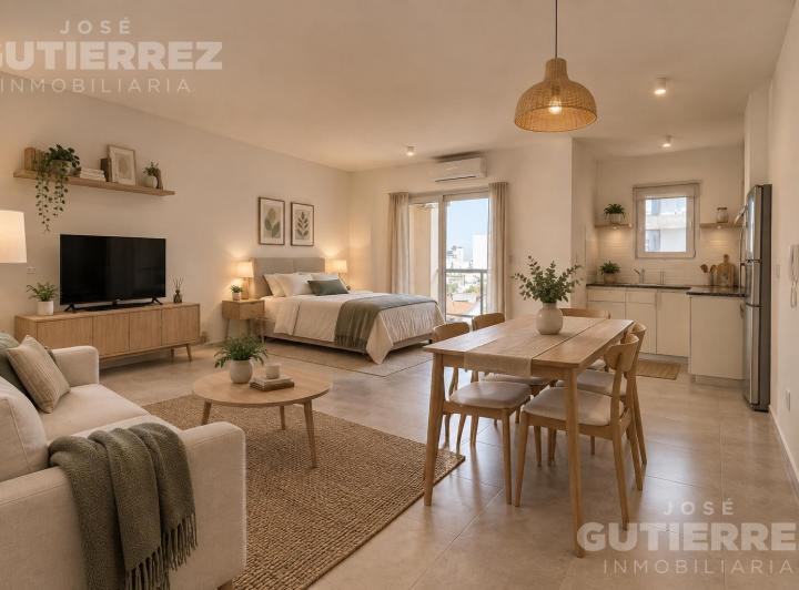 Departamento · 33m² · 1 Ambiente · 2 Cocheras
