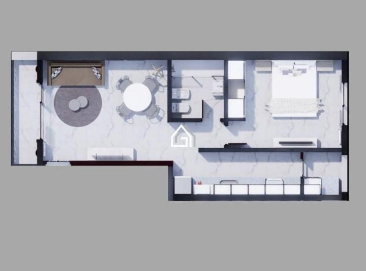 Departamento · 48m² · 2 Ambientes