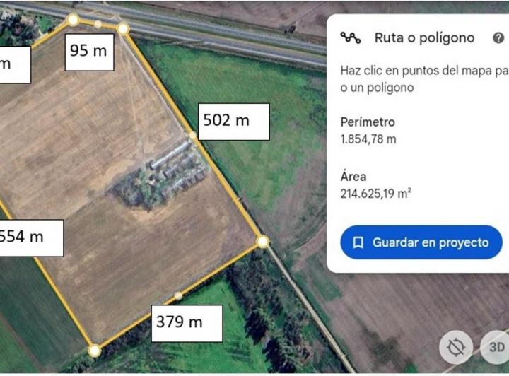 Campo · 800m² · 1 Ambiente
