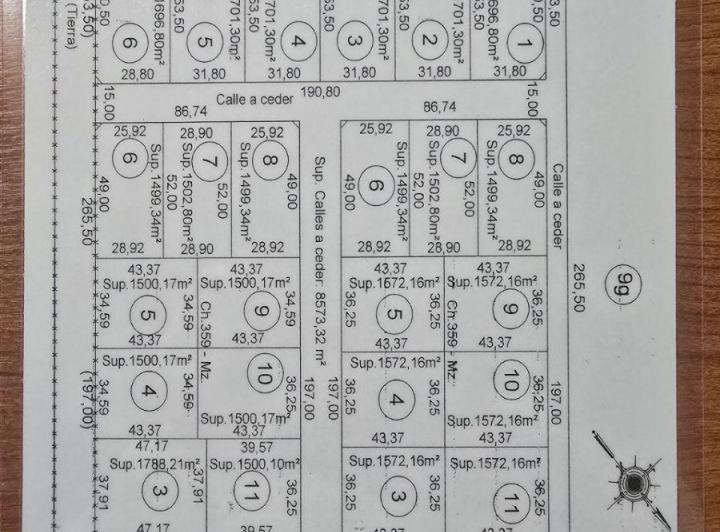 Terreno · 1500m²