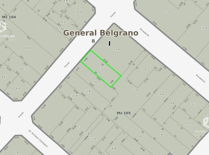 Terreno · 225m²