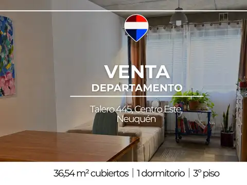 Venta departamento 1 dormitorio centro neuquén