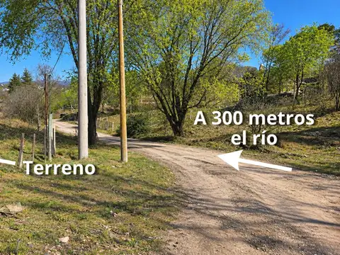 Terreno en san antonio a metros del rio
