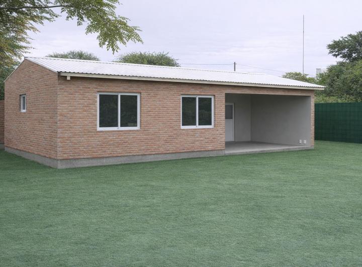 Casa · 54m² · 2 Ambientes · 1 Cochera
