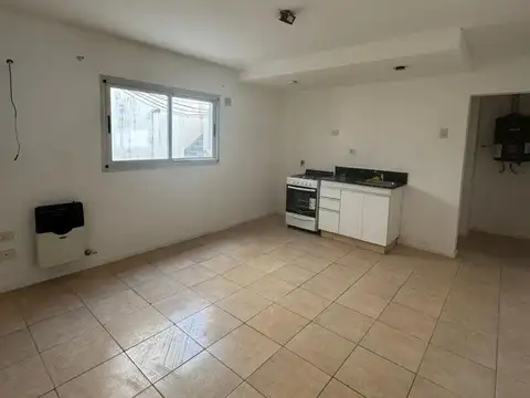 Departamento monoambiente en planta baja