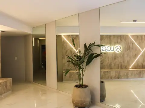 Departamento de 1 dormitorio al contrafrente con amenities en zona río
