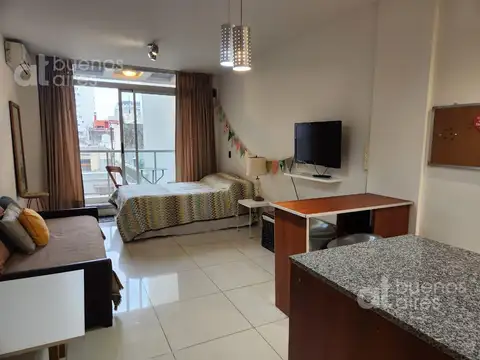 Departamento monoambiente en palermo para alquiler temporario