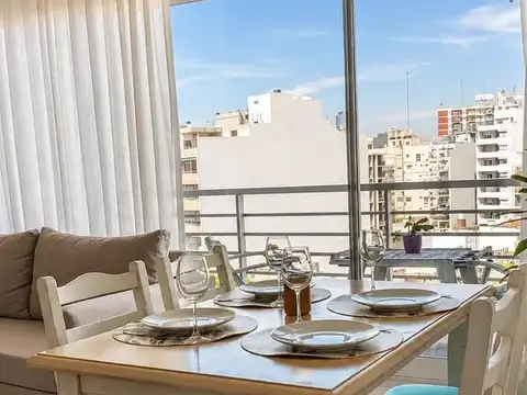 Alquiler temporario departamento 2 ambientes con balcon en palerrmo