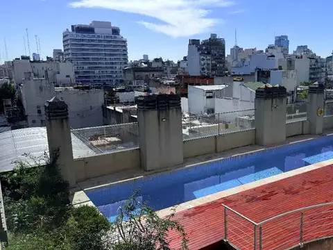 Alquiler mono full amenities balcón con parrilla