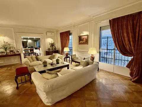Departamento en alquiler 4 dormitorios en recoleta con excelente ubicación y luminosidad