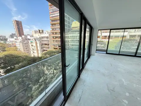 Quartier lacroze - piso alto frente - 168 m² - 4 amb c dep - 2 cocheras -